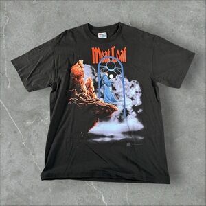 Vintage Meatloaf Shirt Men Large Black 90s Black 1994 Winterland Bat Out Of Hell
